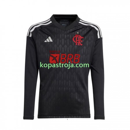 Billiga Fotbollströjor CR Flamengo Målvakt Borta tröja 2023/24 Långärmad